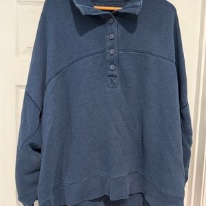 American Eagle Outfitters Navy Blue Sweatshirt